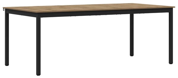 VidaXL Étkezőasztalok 180 x 90 x 75 cm Szerelt Fa Négyszögletes