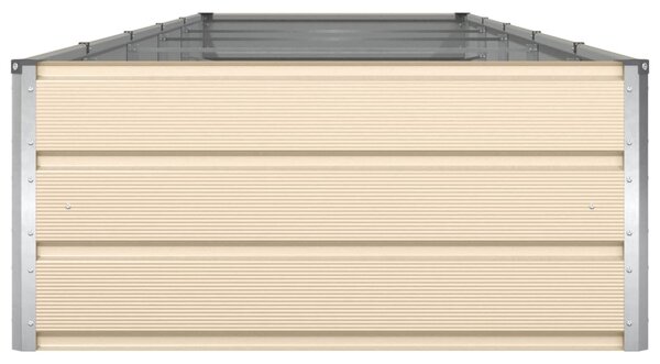 VidaXL Növénytartó Ívó 480 x 100 x 45 cm Horganyzott acél
