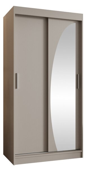 Gardróbszekrény Hartford 498, Laminált forgácslap, 200x100x62cm, Kasmír