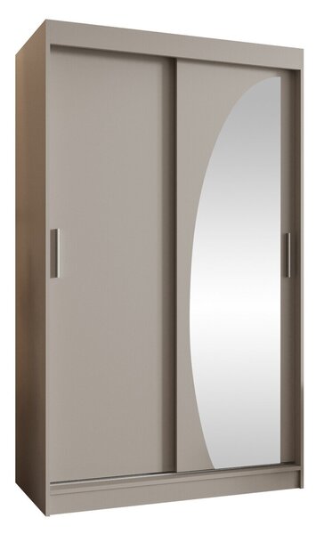 Gardróbszekrény Hartford 501, Laminált forgácslap, 200x120x62cm, Kasmír