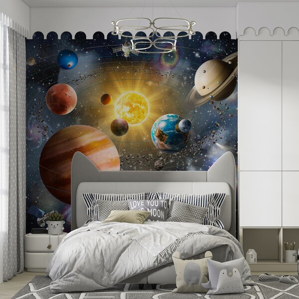 Fotótapéta Lenyűgöző űr, naprendszer, Fotótapéta design, u97222d1 : Uwalls.hu
