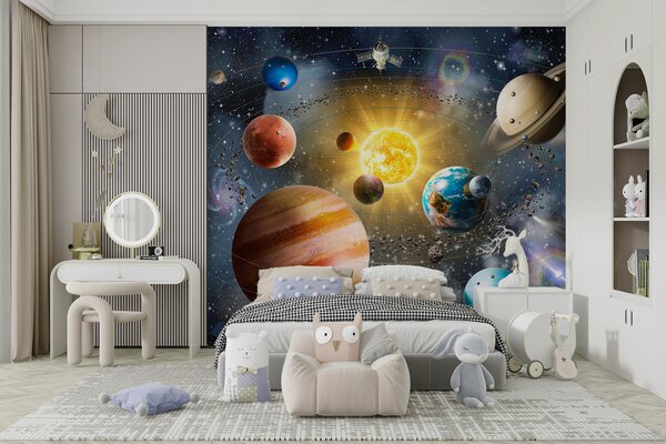 Fotótapéta Lenyűgöző űr, naprendszer, Fotótapéta design, u97222d1 : Uwalls.hu