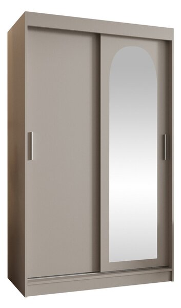 Gardróbszekrény Hartford 504, Laminált forgácslap, 200x120x62cm, Kasmír