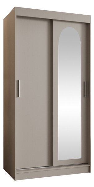 Gardróbszekrény Hartford 505, Laminált forgácslap, 200x100x62cm, Kasmír