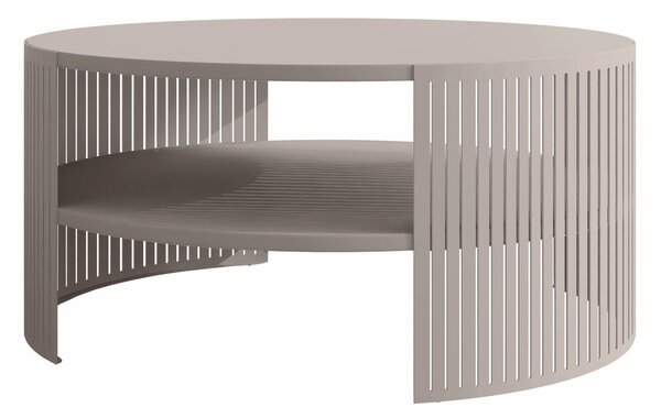 Dohányzóasztal Civer VIII, Fém, Laminált forgácslap, 40cm, Kasmír