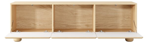 Arlo TV-szekrény 150 cm háromajtós - vicenza tölgy