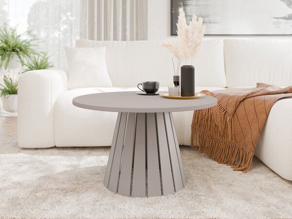 Dohányzóasztal Oswego 134, Fém, 43cm, Kasmír