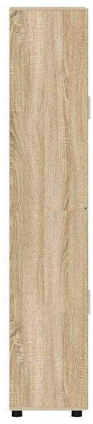 VidaXL Magasfiú FLORIN 60 x 35 x 182 cm Sonoma tölgy Szerelt Fa