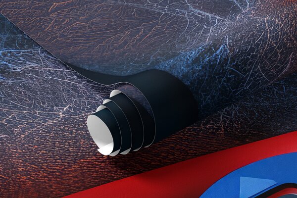 Fotótapéta fekete és kék DualShock sötét alapon, Fotótapéta tini szoba, w01189 : Uwalls.hu