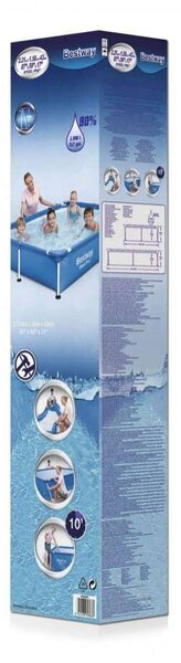 Bestway Steel Pro Fémvázas Medence - 221x150x43 cm
