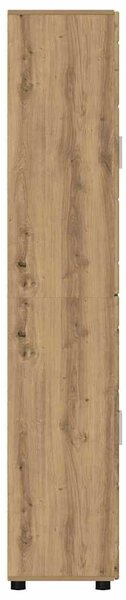 VidaXL Magasfiú FLORIN 60 x 35 x 182 cm Artisan tölgy Szerelt Fa