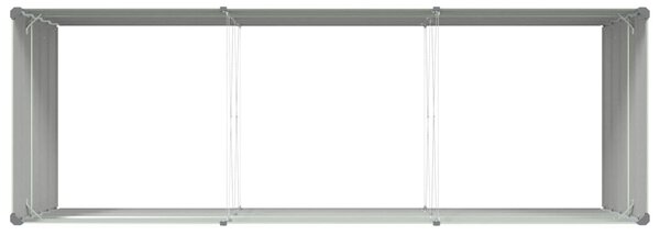 VidaXL Növénytartó Pasztell Zöld 290 x 100 x 75 cm Horganyzott acél