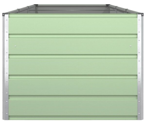 VidaXL Növénytartó Pasztell Zöld 290 x 100 x 75 cm Horganyzott acél