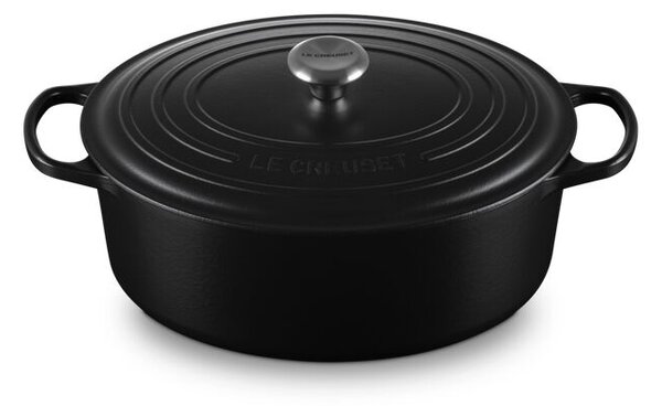 Le Creuset 21178330000430 nyeles lábas 7,5 L Ovális Fekete