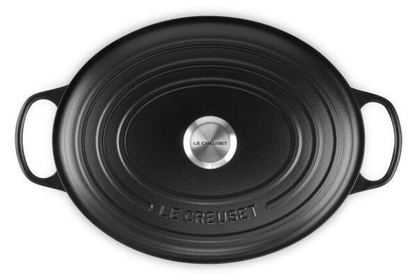 Le Creuset 21178330000430 nyeles lábas 7,5 L Ovális Fekete