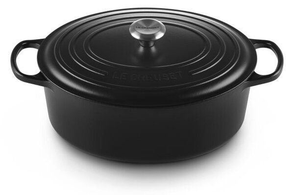 Le Creuset 21178330000430 nyeles lábas 7,5 L Ovális Fekete