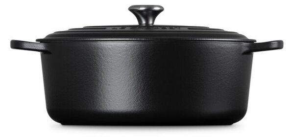 Le Creuset 21178330000430 nyeles lábas 7,5 L Ovális Fekete