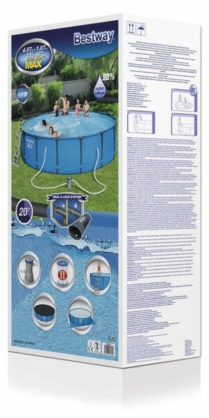 Bestway Steel Pro MAX Set medence D4,57m x 107cm (56488)