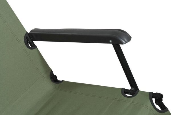 Összecsukható nyugágy/szék COMFORT zöld