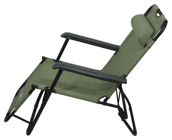 Összecsukható nyugágy/szék COMFORT zöld