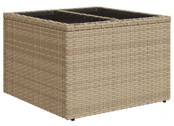 VidaXL Polyrattan Kerti Ülőgarnitúra - 9 részes - Bézs