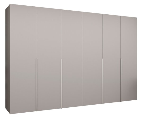 Gardróbszekrény Hartford 539, Laminált forgácslap, 202x300x52cm, Kasmír