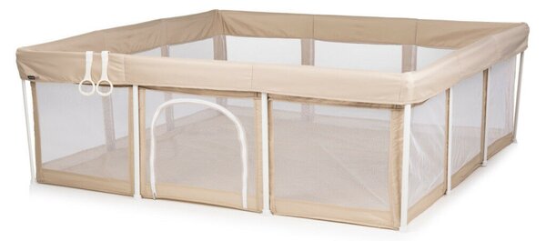 Chipolino Easy babakarám összecsukható 180x180 cm - beige