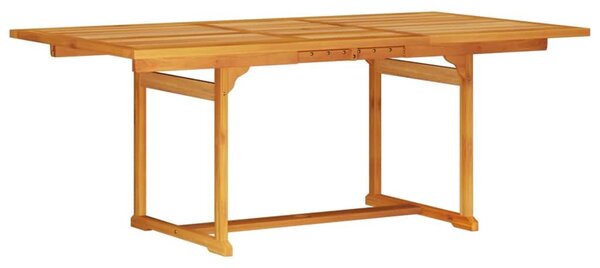 VidaXL Kert étkező szett 5 pcs Barna Tömör Akácfa