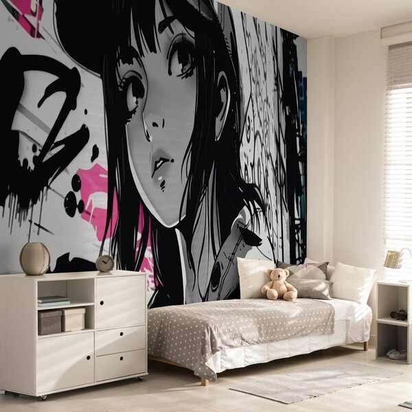 Fotótapéta Anime lány, Fotótapéta tini szoba, w00973 : Uwalls.hu