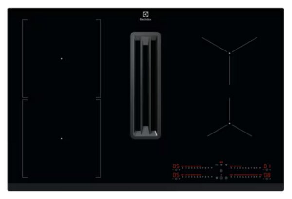 Electrolux KCC83443 Bridge 600 eXtractor indukciós főzőlap beépített páraelszívóval
