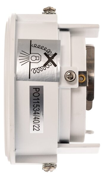 Spotlámpa FARO BARCELONA, Hyde, dimmable, Fehér, Folyosó, Fém, Modern