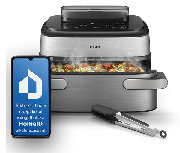 Philips NA565/02 SteamFry+ MAX 9,5L airfryer gőzsütéssel