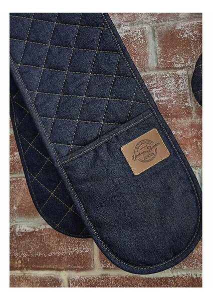 Oxford Denim pamut dupla edényfogó - Cooksmart ®