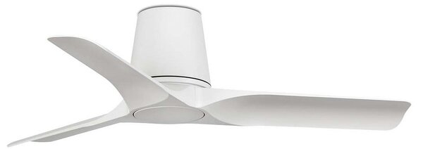 Hey S mennyezeti ventilátor, fehér, egyenáramú motor, csendes, Ø90 cm – Faro FARO BARCELONA, Hey S, Fehér, Nappali, Műanyag, Modern