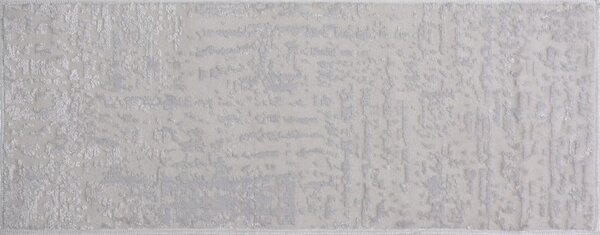 Világosszürke pamut lépcsőszőnyeg szett 16 db-os 25x65 cm Milano Beyaz – Vitaus