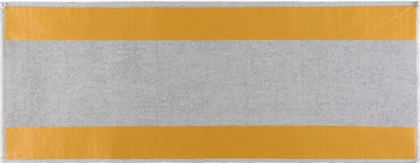 Szürke-világosbarna pamut lépcsőszőnyeg szett 16 db-os 25x65 cm Milan Vizon – Vitaus
