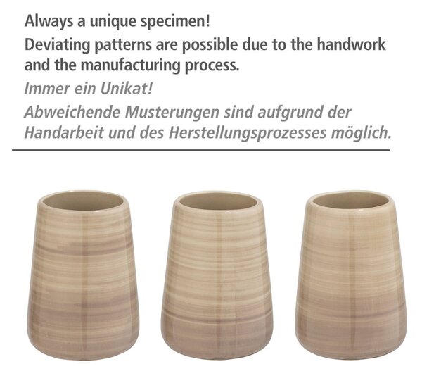 Pottery homokbarna WC-kefe - Wenko