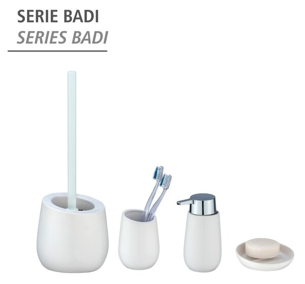 Badi fehér kerámia WC-kefe - Wenko