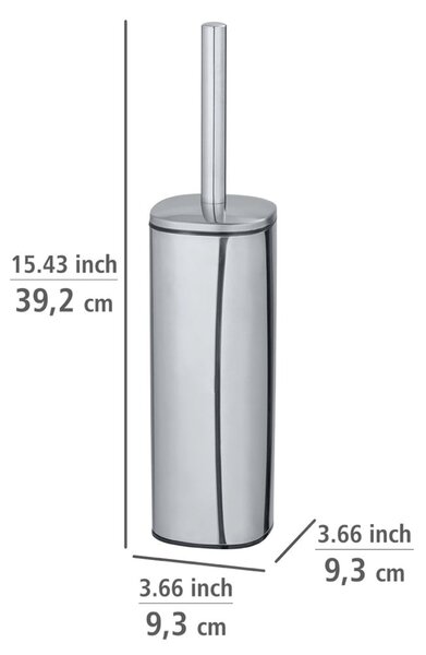 Alassia ezüstszínű wc-kefe - Wenko