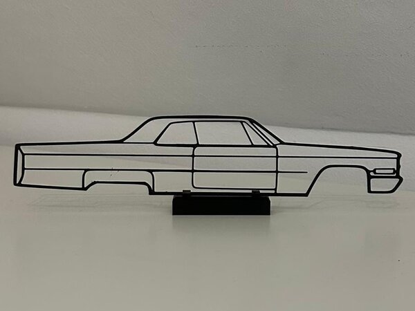 Cadillac Coupe DeVille faldekoráció