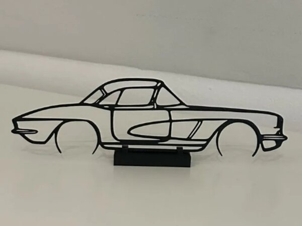 Chevrolet Corvette C1 faldekoráció