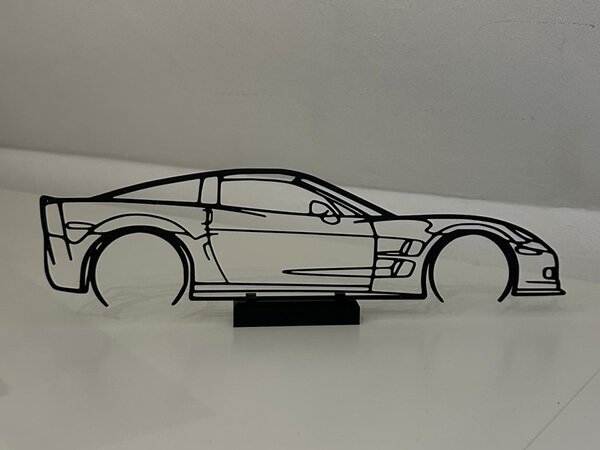 Chevrolet Corvette C5 faldekoráció