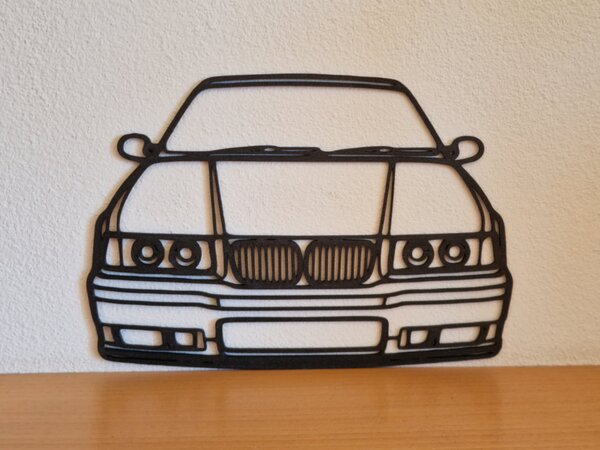 BMW E36 Front faldekoráció