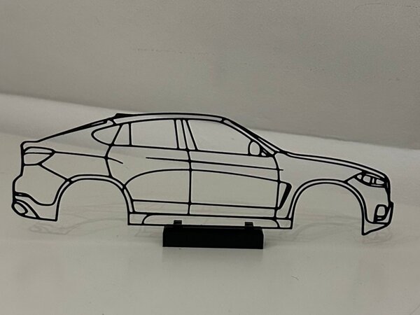 BMW X6 faldekoráció