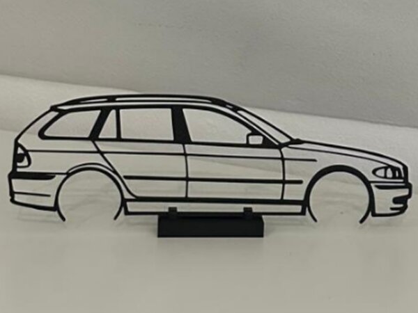 BMW E46 touring faldekoráció