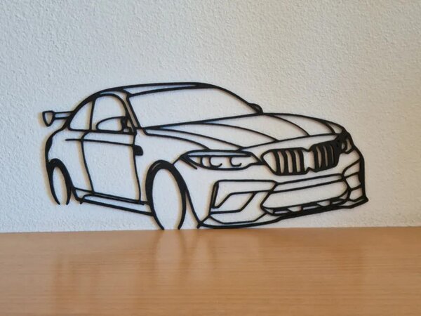 BMW M2 F22 faldekoráció