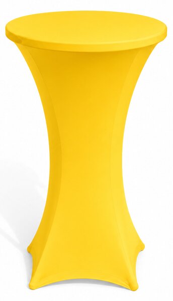 Bárasztal összecsukható Ø60 cm fehér