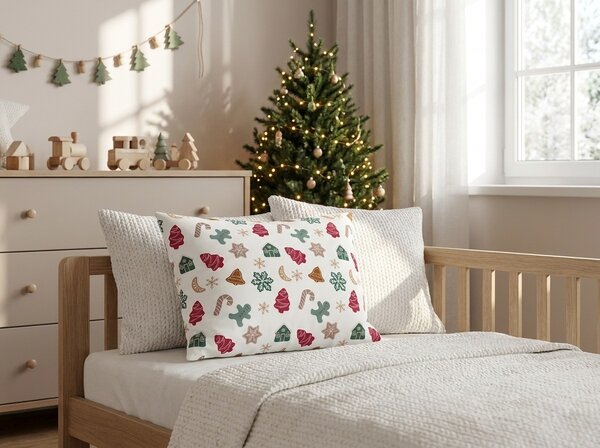 Pamut párnahuzat HOLLY 50x70 cm, fehér