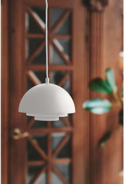 Függőlámpa Warm Nordic, Milieu Colour Mini, dimmable, Fehér, Nappali, Fém, Skandináv