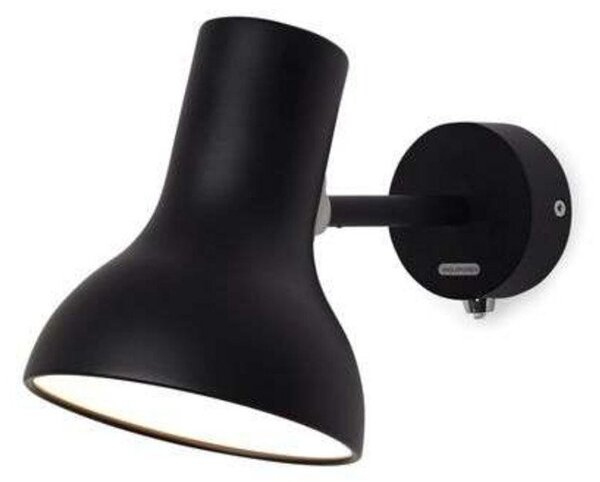 Fali Lámpa Anglepoise, Type 75 Mini, Fekete, Hálószoba, Alumínium, Dizájn